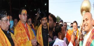 सीएम पुष्कर सिंह धामी ने रामलला और हनुमानगढ़ी के दर्शन कर उत्तराखण्ड राज्य की खुशहाली की प्रार्थना की