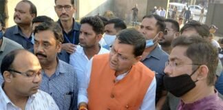 मुख्यमंत्री धामी ने खटीमा पहुंचकर विभिन्न कार्यों का किया स्थलीय निरीक्षण, अधिकारियों को दिये जरुरी निर्देश