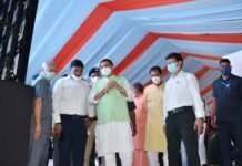 मुख्यमंत्री पुष्कर सिंह धामी ने एम्स ऋषिकेश में प्रधानमंत्री के कार्यक्रम के लिये तैयारियों का किया निरीक्षण cm-dhami-in-rishikesh