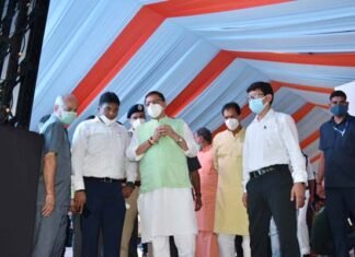मुख्यमंत्री पुष्कर सिंह धामी ने एम्स ऋषिकेश में प्रधानमंत्री के कार्यक्रम के लिये तैयारियों का किया निरीक्षण cm-dhami-in-rishikesh