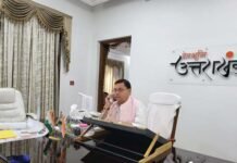 पीएम मोदी ने सीएम धामी को फोनकर उत्तराखण्ड में राहत एवं बचाव कार्यों की ली जानकारी cm-dhami