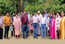 देवप्रयाग महाविद्यालय के प्राचार्य प्रो. एसपी सती के स्थानान्तरण पर भावभीनी विदाई devprayad-digree-college