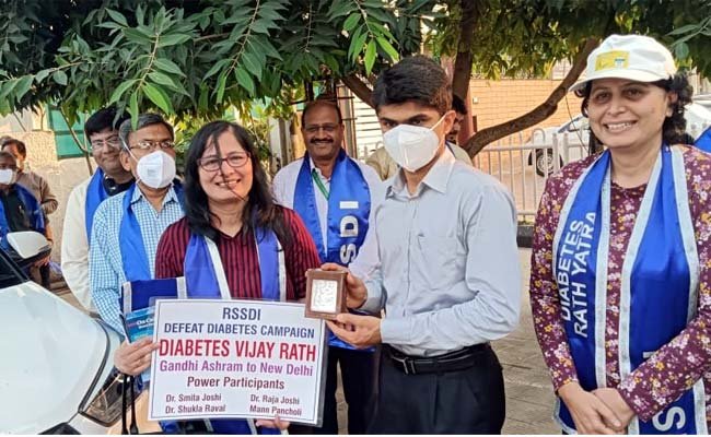 diabetes-vijay-rath-flagg-off