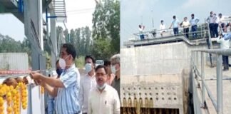 ग्रेटर नोएडा के प्राइमरी ट्रीटमेंट प्लांट तक पहुंचा गंगाजल, नए साल पर ग्रेटर नोएडा वासियों के घरों तक गंगाजल पहुंचाने का लक्ष्य : सीईओ नरेंद्र भूषण ganga-water-in-greater-noida