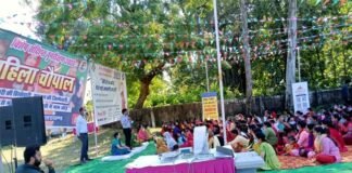 वोटर जागरूकता पर किया गया महिला चौपाल का आयोजन, मतदाता पंजीकरण के लिये स्वीप द्वारा किये जा रहे कार्यक्रम