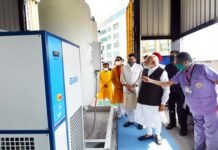 प्रधानमंत्री मोदी ने ऋषिकेश से राज्यों और केन्द्रशासित प्रदेशों के 35 पीएसए ऑक्सीजन संयंत्रों को देश को किया समर्पित oxygen-PLANT-in-rishikesh