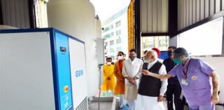 प्रधानमंत्री मोदी ने ऋषिकेश से राज्यों और केन्द्रशासित प्रदेशों के 35 पीएसए ऑक्सीजन संयंत्रों को देश को किया समर्पित oxygen-PLANT-in-rishikesh