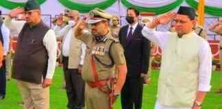 मुख्यमंत्री धामी ने पुलिस स्मृति दिवस पर की बड़ी घोषणा, 2001 बैच के पुलिसकर्मियों को मिलेगा 4600 ग्रेड पे police memorial day