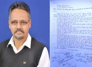 शिक्षकों की लंबित एवं ज्वलंत समस्याओं के निराकरण हेतु मुख्यमंत्री को सौंपा ज्ञापन shiv-singh-negi