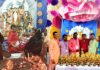 शारदीय नवरात्रि के समापन पर श्री श्री दुर्गा पूजा संस्था ने नाटककृत्या बच्चों का बढ़ाया मनोबल