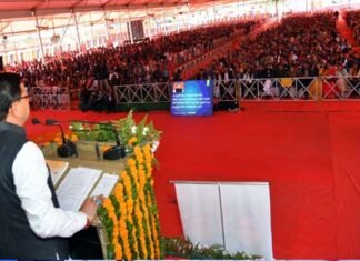 मुख्यमंत्री पुष्कर सिंह धामी ने बोधिसत्व विचार श्रृंखला के तहत किया जन संवाद