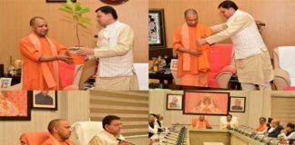योगी से मिले धामी : यूपी-उत्तराखंड के बीच परिसंपत्तियों के बंटवारे को लेकर 21 साल बाद बनी सहमति Cm Dhami met cm Yogi