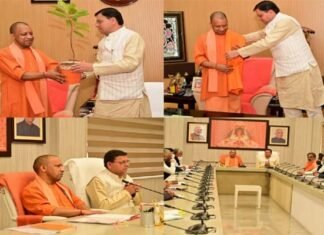 योगी से मिले धामी : यूपी-उत्तराखंड के बीच परिसंपत्तियों के बंटवारे को लेकर 21 साल बाद बनी सहमति Cm Dhami met cm Yogi