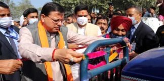 सीएम धामी ने सितारगंज में किसान सहकारी चीनी मिल्स के पेराई सत्र का किया शुभारम्भ Farmers Cooperative Sugar Mills in Sitarganj