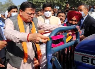 सीएम धामी ने सितारगंज में किसान सहकारी चीनी मिल्स के पेराई सत्र का किया शुभारम्भ Farmers Cooperative Sugar Mills in Sitarganj