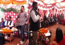 “मेरा बूथ सबसे मजबूत” कार्यक्रम के तहत पौड़ी विधानसभा के ग्राम साकनी में कार्यक्रम mera booth sabase majaboot