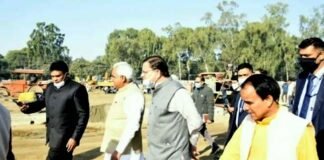 पीएम मोदी की रैली की तैयारियों का जायजा लेने दून के परेड ग्राउंड पहुंचे मुख्यमंत्री धामी Parade Ground dehradun