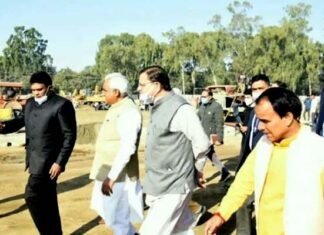 पीएम मोदी की रैली की तैयारियों का जायजा लेने दून के परेड ग्राउंड पहुंचे मुख्यमंत्री धामी Parade Ground dehradun