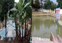 आस्था का महापर्व छठ पूजा : ग्रेनो प्राधिकरण ने अर्घ्य देने के लिए सात कृत्रिम तालाबों में किया पानी का इंतजाम artificial ponds on Chhath Puja