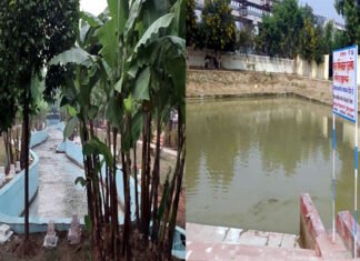 आस्था का महापर्व छठ पूजा : ग्रेनो प्राधिकरण ने अर्घ्य देने के लिए सात कृत्रिम तालाबों में किया पानी का इंतजाम artificial ponds on Chhath Puja