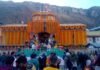 रिकार्ड पांच लाख तीर्थयात्री पहुंचे चारधाम, 20 क्विंटल फूलों से सजाया गया बदरीनाथ मंदिर