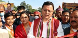 मुख्यमंत्री पुष्कर सिंह धामी ने कार्तिक पूर्णिमा के अवसर पर खटीमा में गंगा स्नान मेले का किया शुभारंभ Ganga Snan fair at Khatima