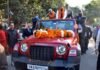 यूपी से परिसंपत्तियों के मसले सुलझाकर देहरादून लौटे सीएम धामी, कार्यकर्ताओं ने किया जोरदार स्वागत