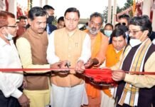 मुख्यमंत्री धामी ने हरिद्वार में उतराखंड संस्कृत विश्वविद्यालय के प्रशासनिक भवन का किया लोकार्पण