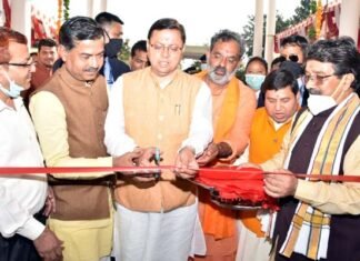 मुख्यमंत्री धामी ने हरिद्वार में उतराखंड संस्कृत विश्वविद्यालय के प्रशासनिक भवन का किया लोकार्पण