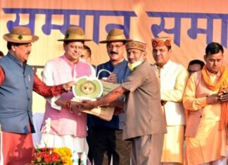 सीएम पुष्कर सिंह धामी ने कोटद्वार में आयोजित सैनिक सम्मान समारोह किया प्रतिभाग, कोटद्वार विधानसभा क्षेत्र के लिए की अनेक घोषणाएं