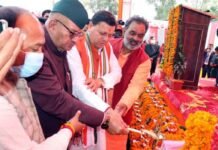 मुख्यमंत्री धामी ने खटीमा में शहीद सम्मान यात्रा में किया प्रतिभाग शहीद सम्मान यात्रा