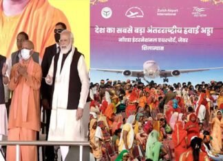 पीएम मोदी ने किया देश के सबसे बड़े इंटरनेशनल एयरपोर्ट का शिलान्यास, लाखों लोगों को मिलेगा रोजगार noida-International-Airport