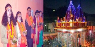 बैकुंठ चतुर्दशी : श्रीनगर के कमलेश्वर महादेव मंदिर में खड़ दिया अनुष्ठान शुरू, नि:संतान दंपति संतान प्राप्ति के लिए रातभर खड़े रहकर कर रहे हैं पूजा kamleshwar-mandir-khad-diya-puja