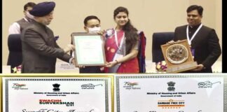 Swachh Survekshan 2021 : नोएडा को मिला क्लीनेस्ट मीडियम सिटी अवार्ड, गार्बेज फ्री सिटी कैटेगरी में भी 5 स्टार रेटिंग noida cleanest medium city award
