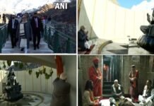 केदारनाथ धाम पहुंचे पीएम मोदी, बाबा केदार के दर्शन के बाद आदि गुरु शंकराचार्य की प्रतिमा का अनावरण कर की साधना pm modi kedarnath