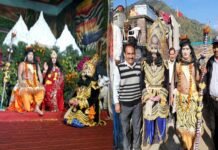 मनियारस्यूं धारी की प्रसिद्ध रामलीला का 87वें वर्ष में प्रेवश, प्रथम दिवस श्रवण लीला का हुआ मंचन, रावण के कैलाश पर्वत को हिलाने के दृश्य ने दर्शकों को किया भावविभोर dhari ki ramlila