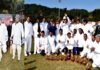 मुख्यमंत्री- XI एवं भाजयुमो – XI के बीच मैत्री क्रिकेट मैच में मुख्यमंत्री XI 4 रन से विजयी cricket match between CM- XI and BJYM-XI