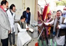 मुख्यमंत्री धामी को क्रिकेट मैच के दौरान हाथ में हुआ फ्रैक्चर, डॉक्टरों ने बांधा प्लास्टर Cm-Dhami-hand-fractured-dur