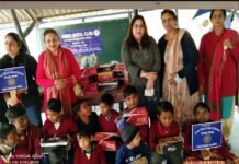 इनरव्हील क्लब ने आर्थिक रूप से कमजोर बच्चों को दिलाई सर्दी से राहत Innerwheel Club