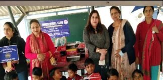 इनरव्हील क्लब ने आर्थिक रूप से कमजोर बच्चों को दिलाई सर्दी से राहत Innerwheel Club