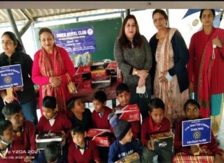 इनरव्हील क्लब ने आर्थिक रूप से कमजोर बच्चों को दिलाई सर्दी से राहत Innerwheel Club