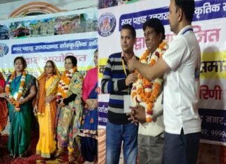 म्यर पहाड़ उत्तराखंड सांस्कृतिक समिति ने किया कोरोना योद्धाओं का सम्मान Myr-Pahar-Uttarakhand