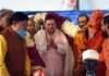 निरंजनी अखाड़ा, हरिद्वार में साधु संतों ने मुख्यमंत्री पुष्कर सिंह धामी का किया स्वागत सम्मान cm dhami Niranjani Akhara, Haridwar