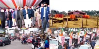 पीएम मोदी की देहरादून में रैली कल, खराब मौसम के बाद भी चढ़ा सियासी रंग, शहर को कटआउट-पोस्टरों से सजाया PM Modi rally in Dehradun