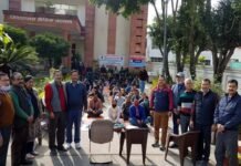 उत्तराखंड : पूर्व सैनिक कर्मचारियों का 21वें दिन भी कार्य बहिष्कार व धरना जारी Directorate of Sainik Welfare Dehradun