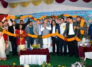मुख्यमंत्री पुष्कर सिंह धामी का सचिवालय संघ द्वारा किया गया अभिनन्दन Secretariat Association uttarakhand