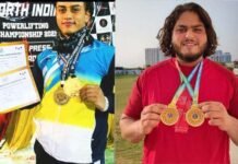 श्रीनगर के आर्यन कंडारी और देवांश नौटियाल ने एशियन पावर लिफ्टिंग चैंपियनशिप में जीते गोल्ड मेडल aryan kandari devansh nautiyal