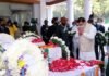 उत्तराखंड के मुख्यमंत्री पुष्कर सिंह धामी ने दिल्ली में सीडीएस जनरल बिपिन रावत को दी श्रद्धांजलि bipin-rawat-funeral