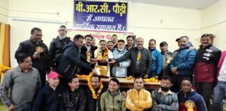 कुंवर सिंह राणा के प्रांतीय वरिष्ठ उपाध्यक्ष बनने पर बीआरसी पौड़ी में सम्मान समारोह आयोजित brc-pauri-garhwal