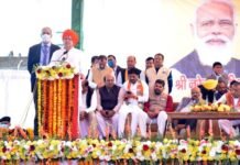 मुख्यमंत्री धामी ने 11710.50 लाख रूपये की योजनाओं का किया लोकार्पण एवं शिलान्यास